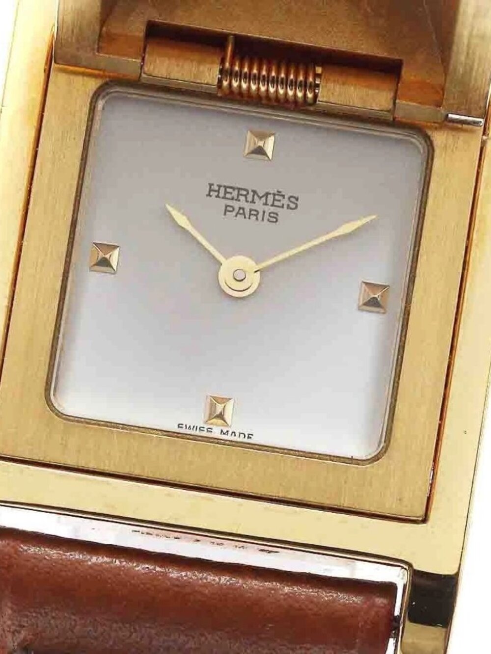 HERMES Medor white Dial Quartz Ladies Watch